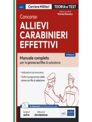 cover image of Concorso Allievi Carabinieri Effettivi